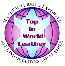 Original Top In World Leather manufacturer and exporter company emblem