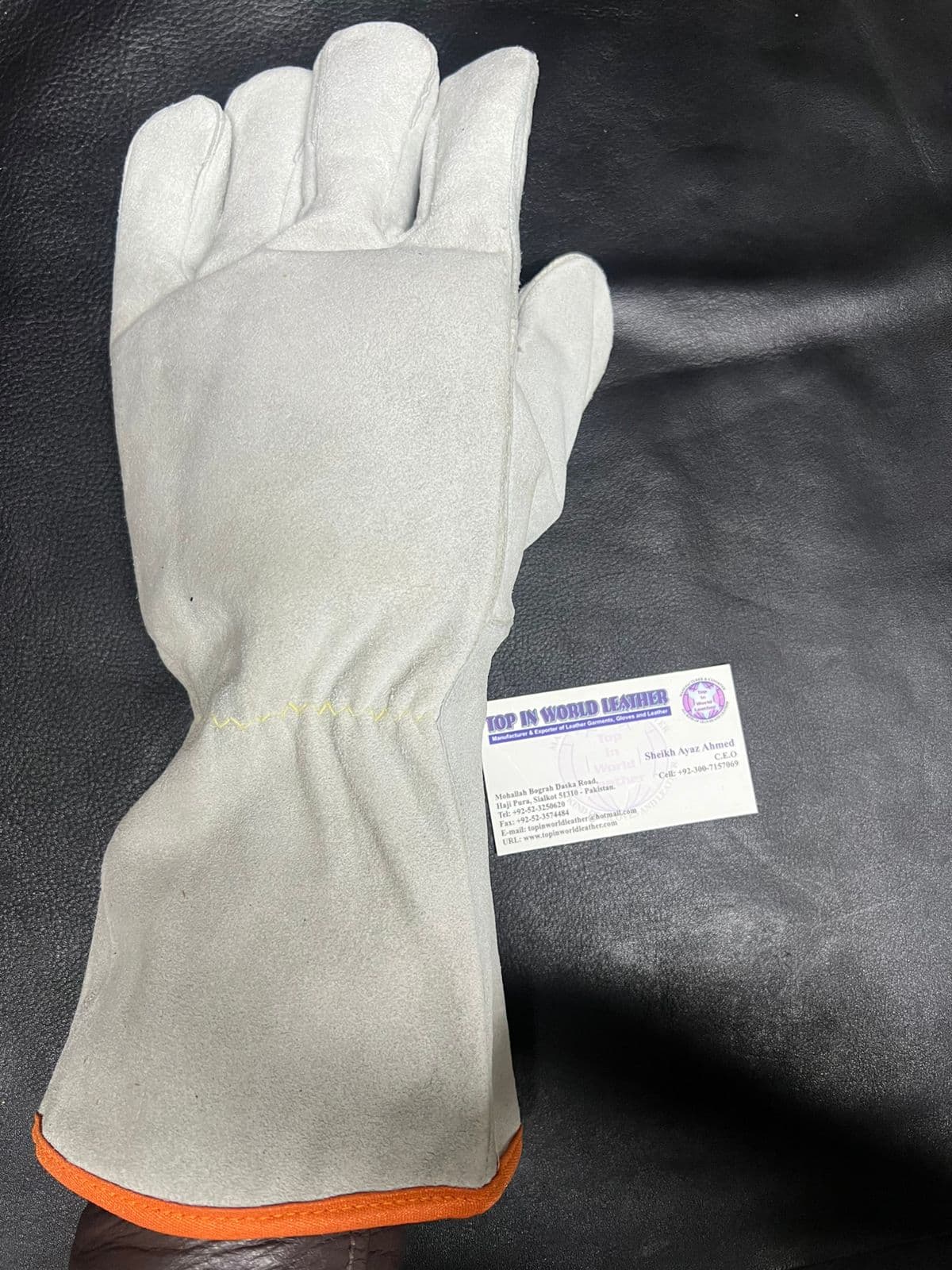 White Driver Glove — photo 2