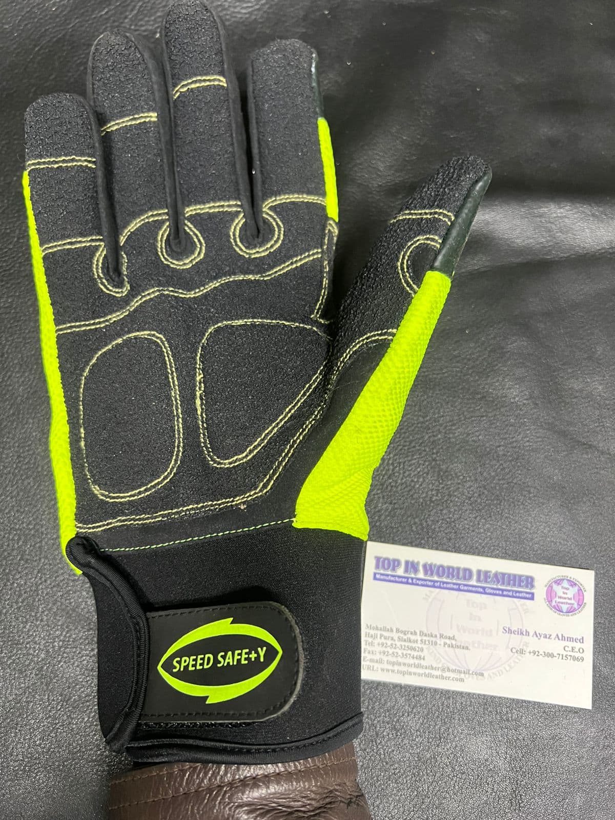 Lime Performance Glove — photo 2